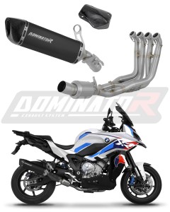 BMW S1000XR 2020 - 2026 Ligne complète d'échappement Collecteur Silencieux HP6 BLACK EX + dB killer