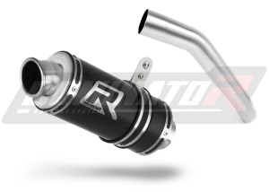 Kawasaki Z750 2007 - 2013 Pot d'échappement Silencieux GP1 NOIR + dB killer