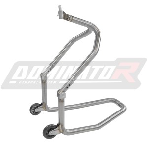 DOMINATOR Béquille / Lève-moto avant en acier inoxydable