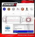 kompletny układ wydechowy z tłumikiem DOMINATOR Full System S3 CZARNY pasujący do motocykla Triumph Daytona 660 2024 - 2026 5