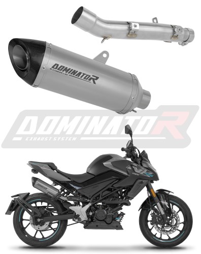 CF MOTO 125 NK 2025 - 2026 Pot d'échappement Silencieux Titane HP8 + dB killer