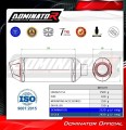 CF MOTO 125 NK 2025 - 2026 Pot d'échappement Silencieux S3 NOIR + dB killer 5