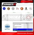CF MOTO 125 NK 2025 - 2026 Pot d'échappement Silencieux Titane HP8 + dB killer 5