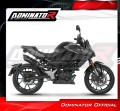CF MOTO 125 NK 2025 - 2026 Pot d'échappement Silencieux HP8 NOIR + dB killer 4