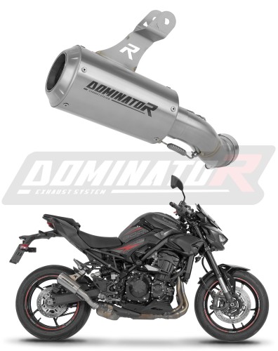 échappement silencieux DOMINATOR GPS compatible avec Kawasaki Z900 2025 2026