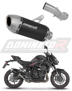 Kawasaki Z900 2025 - 2026 Exhaust Silencer Muffler S6 BLACK + dB killer