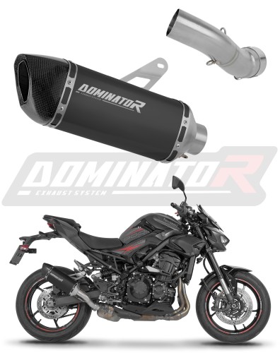 exhaust muffler DOMINATOR HP6 BLACK fits to Kawasaki Z900 2025 2026 1