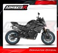 échappement silencieux DOMINATOR titane hp8 compatible avec la moto CF MOTO 800 NK 2023 2026 4