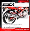 GSF 400 BANDIT EXHAUST Suzuki Muffler Auspuff Sportauspuff Silencer Echappement Silencieux Scarico Scarichi Escape Wydech Tłumik Carbon Tip HP1 1996 - 1997 Dominator 3