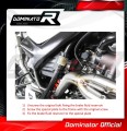 XT 660 X EXHAUST Yamaha Muffler Auspuff Sportauspuff Silencer Echappement Silencieux Scarico Scarichi Escape Wydech Tłumik + manifold collector Carbon Tip HP1 2004 - 2015 DOMINATOR 5