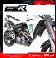 XT 660 R EXHAUST Yamaha Muffler Auspuff Sportauspuff Silencer Echappement Silencieux Scarico Scarichi Escape Wydech Tłumik + manifold collector  ROUND 2004 - 2014 DOMINATOR 3