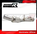 YZF R1 1000 Exhaust Cat Eliminator Catalyst Catalytic Converter Linkpipe Decat Downpipe EX 2015 - 2017 DOMINATOR 1