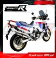 XRV 750 AFRICA TWIN RD04 EXHAUST Honda Muffler Auspuff Sportauspuff Silencer Echappement Silencieux Scarico Scarichi Escape Wydech Tłumik OVAL 1990 - 1992 Dominator 2