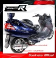 BURGMAN 400 EXHAUST Suzuki Muffler Auspuff Sportauspuff Silencer Echappement Silencieux Scarico Scarichi Escape Wydech Tłumik OVAL 1998 - 2002 Dominator 3