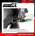 650 VERSYS EXHAUST Kawasaki Muffler Auspuff Sportauspuff Silencer Echappement Silencieux Scarico Scarichi Escape Wydech Tłumik Carbon Tip HP1 2015 - 2018 Dominator 7
