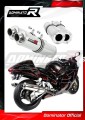 GSXR GSX 1300 R HAYABUSA EXHAUST Suzuki Muffler Auspuff Sportauspuff Silencer Echappement Silencieux Scarico Scarichi Escape Wydech Tłumik ROUND 1999 - 2007 DOMINATOR 