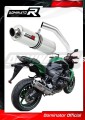 Z750 EXHAUST Kawasaki Muffler Auspuff Sportauspuff Silencer Echappement Silencieux Scarico Scarichi Escape Wydech Tłumik ROUND 2007 - 2012 Dominator 