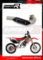 CRF 250 R Exhaust Header Head pipe Linkpipe Downpipe Kolano 2006 - 2009 DOMINATOR 
