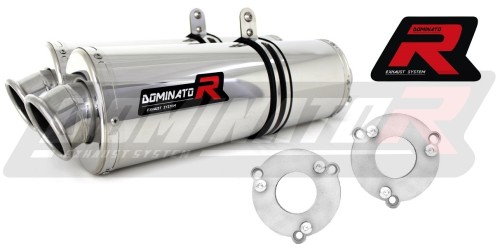 GSXR 1000 K7-K8 EXHAUST Suzuki Muffler Auspuff Sportauspuff Silencer Echappement Silencieux Scarico Scarichi Escape Wydech Tłumik OVAL 2007 - 2008 DOMINATOR  
