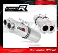 GSXR GSX 1300 R HAYABUSA EXHAUST Suzuki Muffler Auspuff Sportauspuff Silencer Echappement Silencieux Scarico Scarichi Escape Wydech Tłumik OVAL 1999 - 2007 DOMINATOR 1